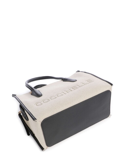 MYRTHA26 CANVAS Bolso de mano, con bandolera natural / noir - Bolsos Mujer