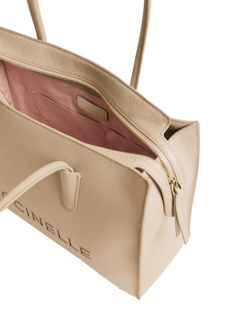 MYRTHA26 Bolso de hombro, piel concha de arena - Bolsos Mujer