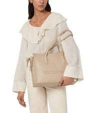 COCCINELLE MYRTHA26 Bolso de hombro, piel concha de arena - Bolsos Mujer - 5