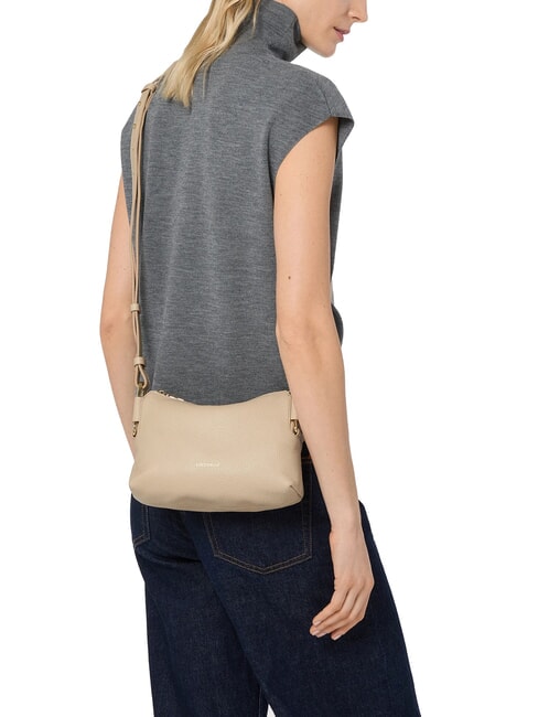 REBEKKA Mini bolso de hombro concha de arena - Bolsos Mujer