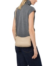 COCCINELLE REBEKKA Mini bolso de hombro concha de arena - Bolsos Mujer - 5