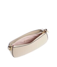 COCCINELLE MERVEILLE Bolso bandolera en piel texturizada concha de arena - Bolsos Mujer - 3