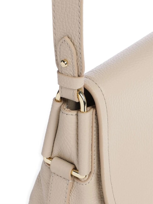 REBEKKA Bolso de hombro concha de arena - Bolsos Mujer