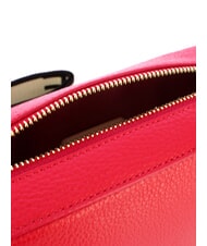 COCCINELLE TEBE Bolso peque&ntilde;o de piel con textura escarlata - Bolsos Mujer - 4