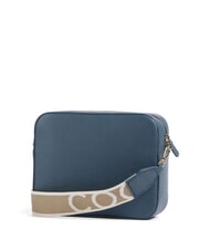 COCCINELLE TEBE Bolso peque&ntilde;o de piel con textura azul profundo - Bolsos Mujer - 2