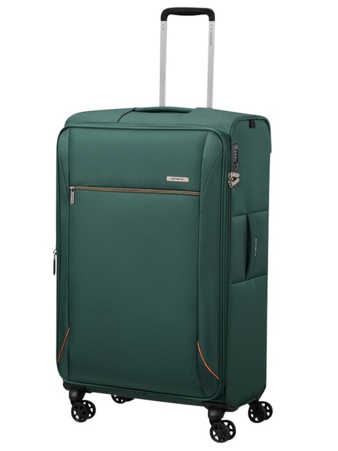 BASE BREEZE Carro grande y expandible verde oscuro - Trolley Semirr&iacute;gidos