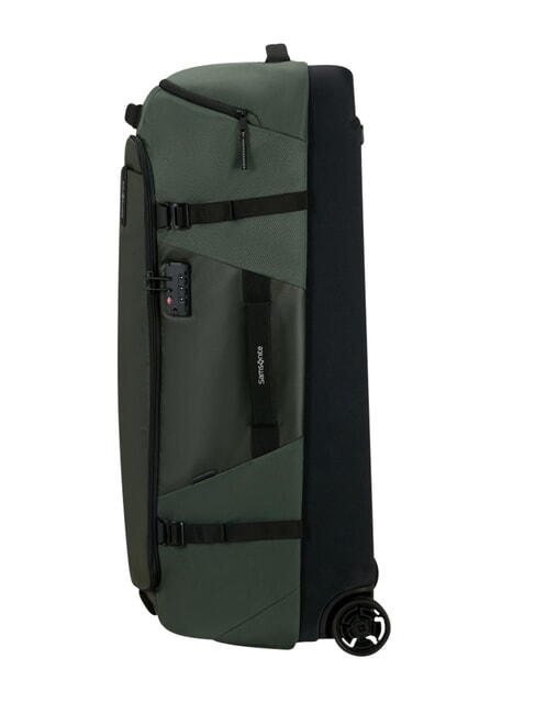ARMOX Bolsa de lona XL, 84 cm, con ruedas musgo - Trolley Semirr&iacute;gidos