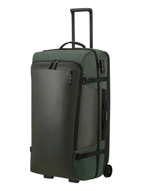 ARMOX Bolsa de lona L, 79 cm, con ruedas musgo - Trolley Semirr&iacute;gidos