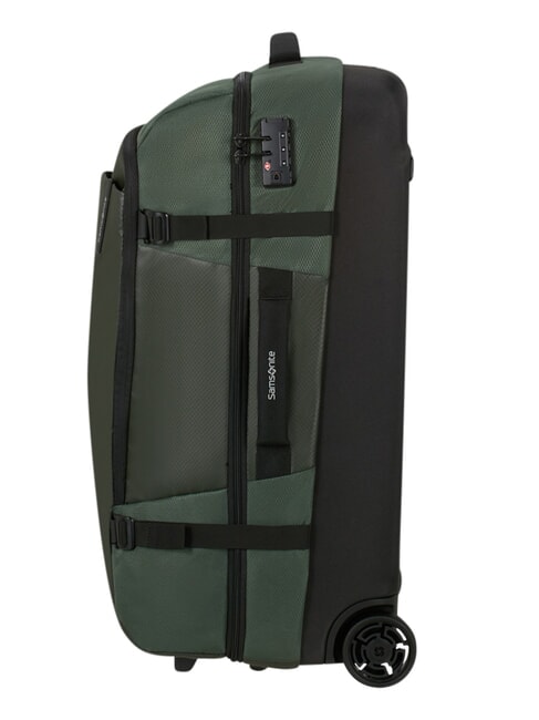 ARMOX Bolsa de lona mediana, 68 cm, con ruedas musgo - Trolley Semirr&iacute;gidos