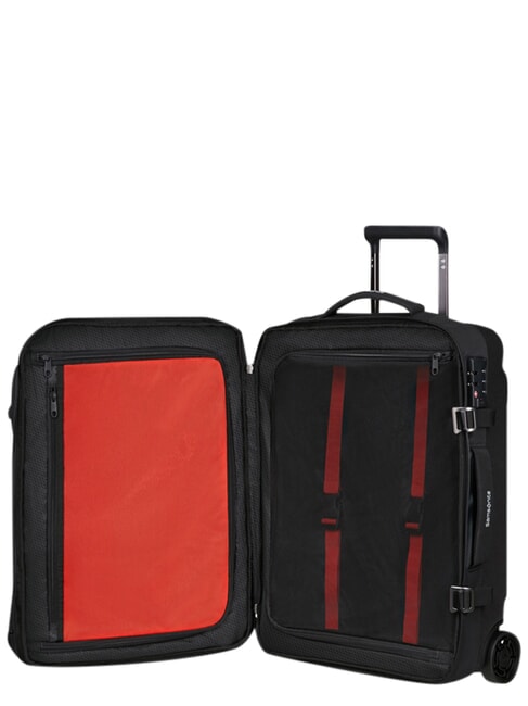 ARMOX Bolsa de lona peque&ntilde;a, equipaje de mano, con ruedas NEGRO - Equipaje de mano