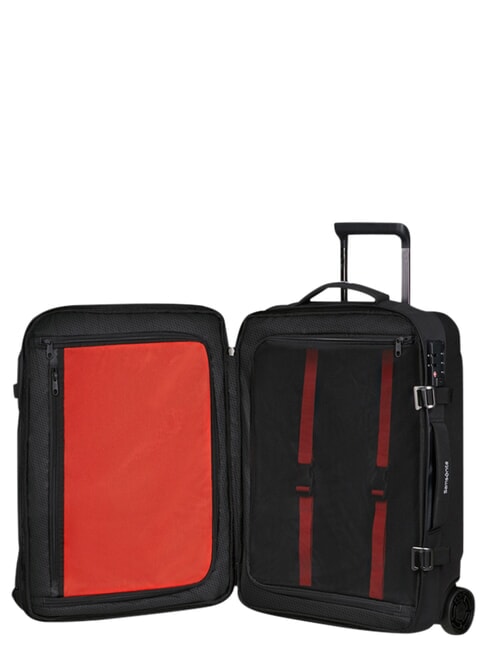 ARMOX Bolsa de lona peque&ntilde;a, equipaje de mano, con ruedas NEGRO - Equipaje de mano