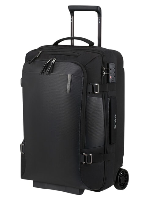 ARMOX Bolsa de lona peque&ntilde;a, equipaje de mano, con ruedas NEGRO - Equipaje de mano