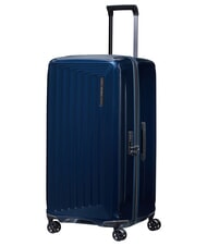 SAMSONITE NUON Carrito extra grande azul oscuro met&aacute;lico - Trolley R&iacute;gidos - 4