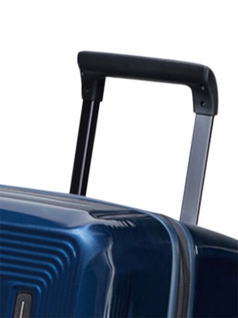 NUON Carrito extra grande azul oscuro met&aacute;lico - Trolley R&iacute;gidos