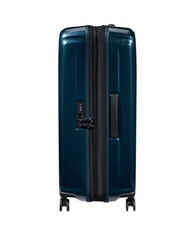 SAMSONITE NUON Carro extensible grande azul oscuro met&aacute;lico - Trolley R&iacute;gidos - 5