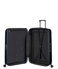 SAMSONITE NUON Carro extensible grande azul oscuro met&aacute;lico - Trolley R&iacute;gidos - 2
