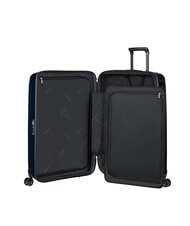 SAMSONITE NUON Carro extensible grande azul oscuro met&aacute;lico - Trolley R&iacute;gidos - 6
