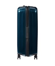 SAMSONITE NUON Carro expandible mediano azul oscuro met&aacute;lico - Trolley R&iacute;gidos - 5