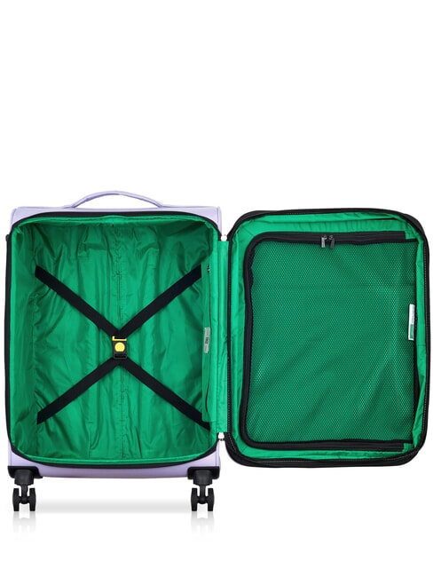 COLOR BLOCK Carro mediano expandible lavanda - Trolley Semirr&iacute;gidos