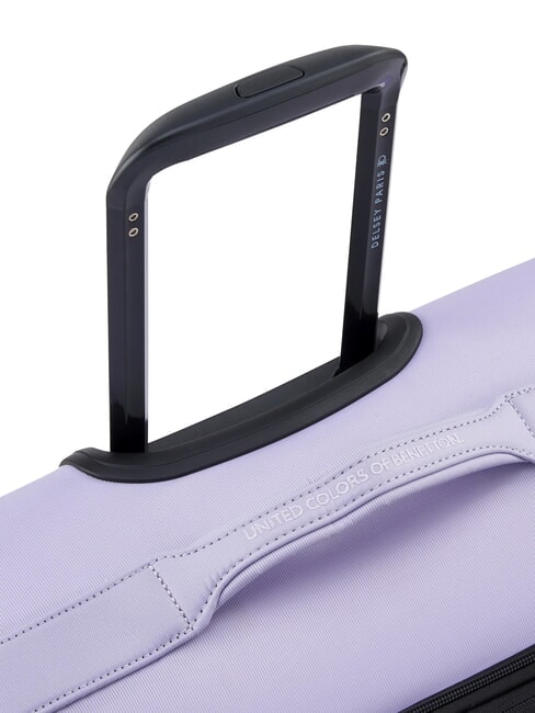 COLOR BLOCK Carro mediano expandible lavanda - Trolley Semirr&iacute;gidos
