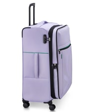 BENETTON COLOR BLOCK Carro grande y expandible lavanda - Trolley Semirr&iacute;gidos - 5