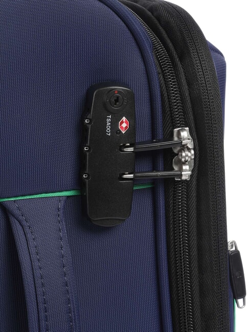 COLOR BLOCK Carro de mano expandible azul - Equipaje de mano
