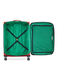 BENETTON By DELSEY COLOR BLOCK Carro grande y expandible ROJO - Trolley Semirr&iacute;gidos - 2