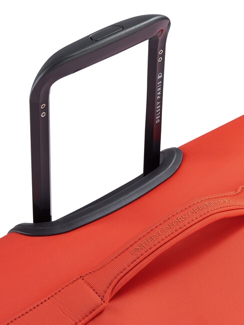 COLOR BLOCK Carro grande y expandible ROJO - Trolley Semirr&iacute;gidos