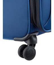 BENETTON By DELSEY COLOR BLOCK Carro grande y expandible azul - Trolley Semirr&iacute;gidos - 5