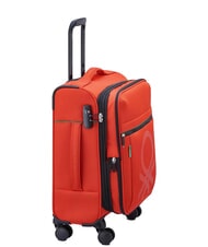 BENETTON By DELSEY COLOR BLOCK Carro de mano expandible ROJO - Equipaje de mano - 4