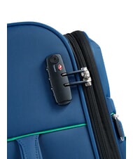 BENETTON By DELSEY COLOR BLOCK Carro mediano expandible azul - Trolley Semirr&iacute;gidos - 5