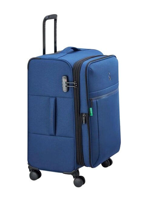 BE Carro mediano expandible azul - Trolley Semirr&iacute;gidos