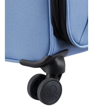 BENETTON BE Carro mediano expandible azul hielo - Trolley Semirr&iacute;gidos - 7