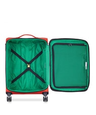 BENETTON By DELSEY COLOR BLOCK Conjunto de cabina expandible + carrito mediano + grande ROJO - Set Trolley - 3