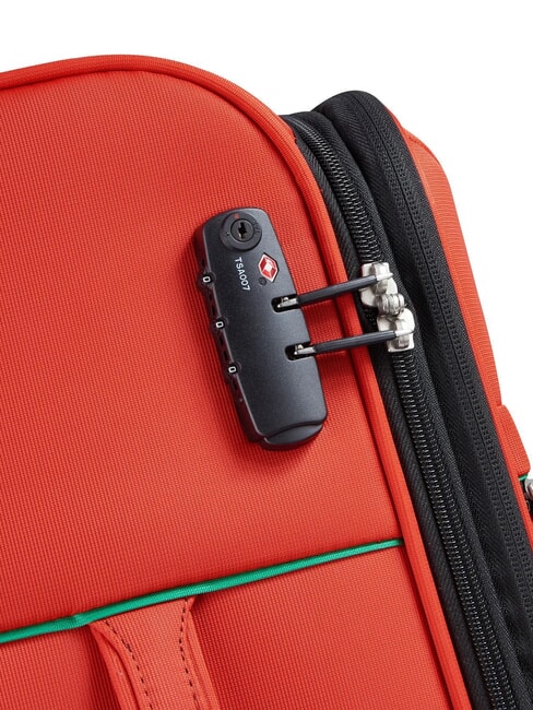 COLOR BLOCK Conjunto de cabina expandible + carrito mediano + grande ROJO - Set Trolley