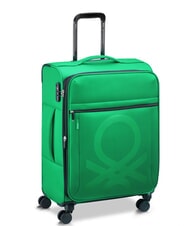 BENETTON By DELSEY COLOR BLOCK Carro mediano expandible iguana - Trolley Semirr&iacute;gidos - 3
