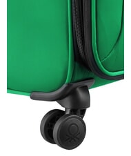 BENETTON By DELSEY COLOR BLOCK Carro mediano expandible iguana - Trolley Semirr&iacute;gidos - 6