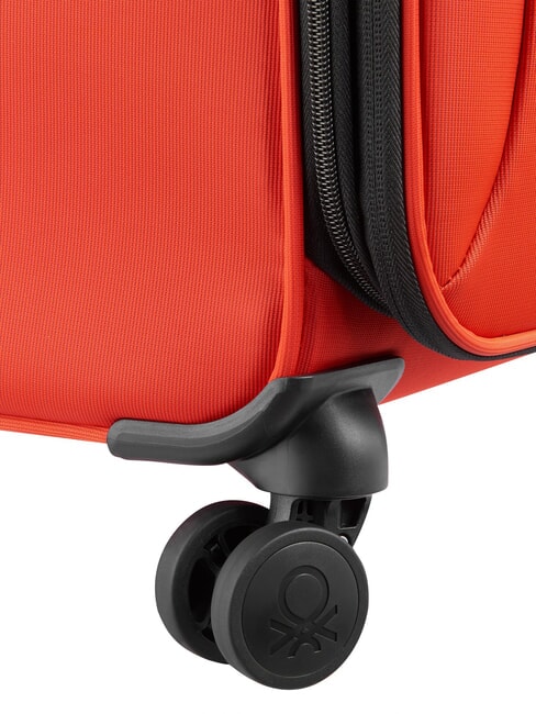 COLOR BLOCK Carro mediano expandible ROJO - Trolley Semirr&iacute;gidos