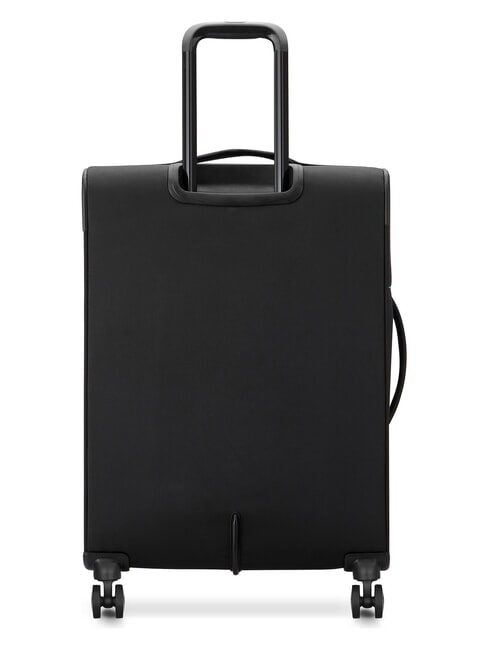 COLOR BLOCK Conjunto de cabina expandible + carrito mediano + grande negro - Set Trolley