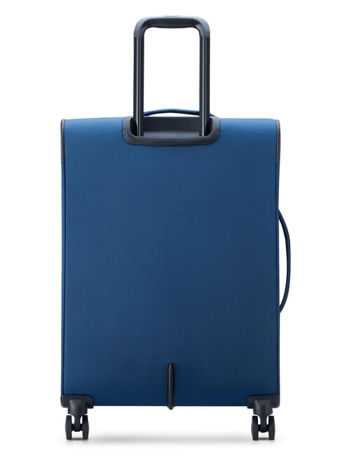 COLOR BLOCK Conjunto de cabina expandible + carrito mediano + grande azul - Set Trolley