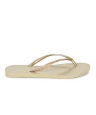HAVAIANAS Chanclas SLIM ARENA GRIS / LUZ DORADA - Zapatos Mujer - 3