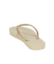 HAVAIANAS Chanclas SLIM ARENA GRIS / LUZ DORADA - Zapatos Mujer - 6