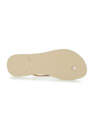 HAVAIANAS Chanclas SLIM ARENA GRIS / LUZ DORADA - Zapatos Mujer - 7