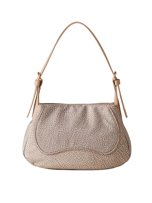 CAPRI NYLON  Bolso de hombro, con bandolera arena - Bolsos Mujer