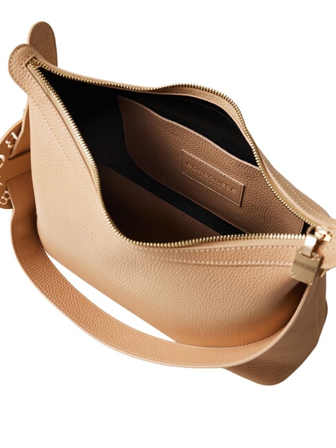 011 Bolso de hombro, piel Galleta - Bolsos Mujer