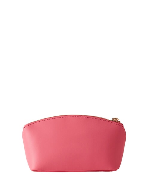 LETTERING Neceser mini de piel rosas de te - Carteras de mano & Neceser