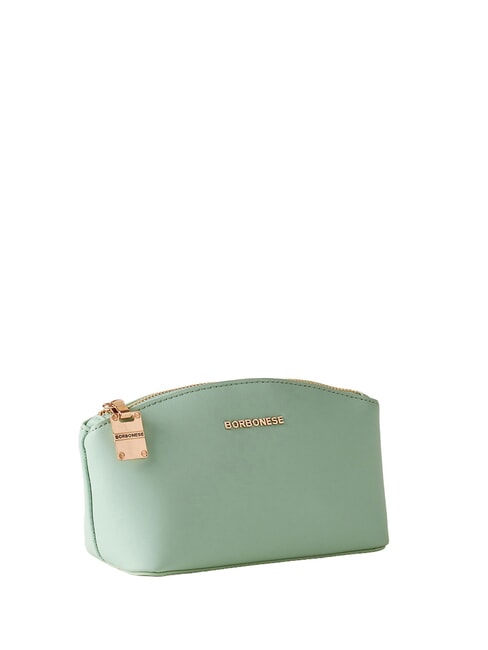 LETTERING Neceser mini de piel liquen - Carteras de mano & Neceser