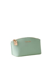 BORBONESE LETTERING Neceser mini de piel liquen - Carteras de mano & Neceser - 2