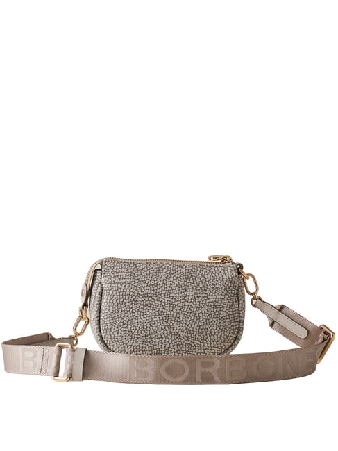 B-HALO Bolso de hombro micro gris - Bolsos Mujer