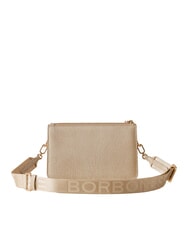BORBONESE B-HALO Bolso de hombro arena - Bolsos Mujer - 3
